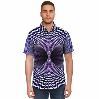 front Tingling Torus Button Shirt | Rob Mack