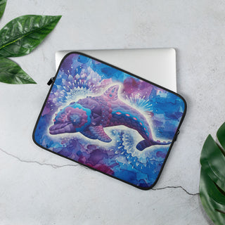 So Long and Thanks For All The Fish | Laptop Sleeve | Dylan Thomas Brooks
