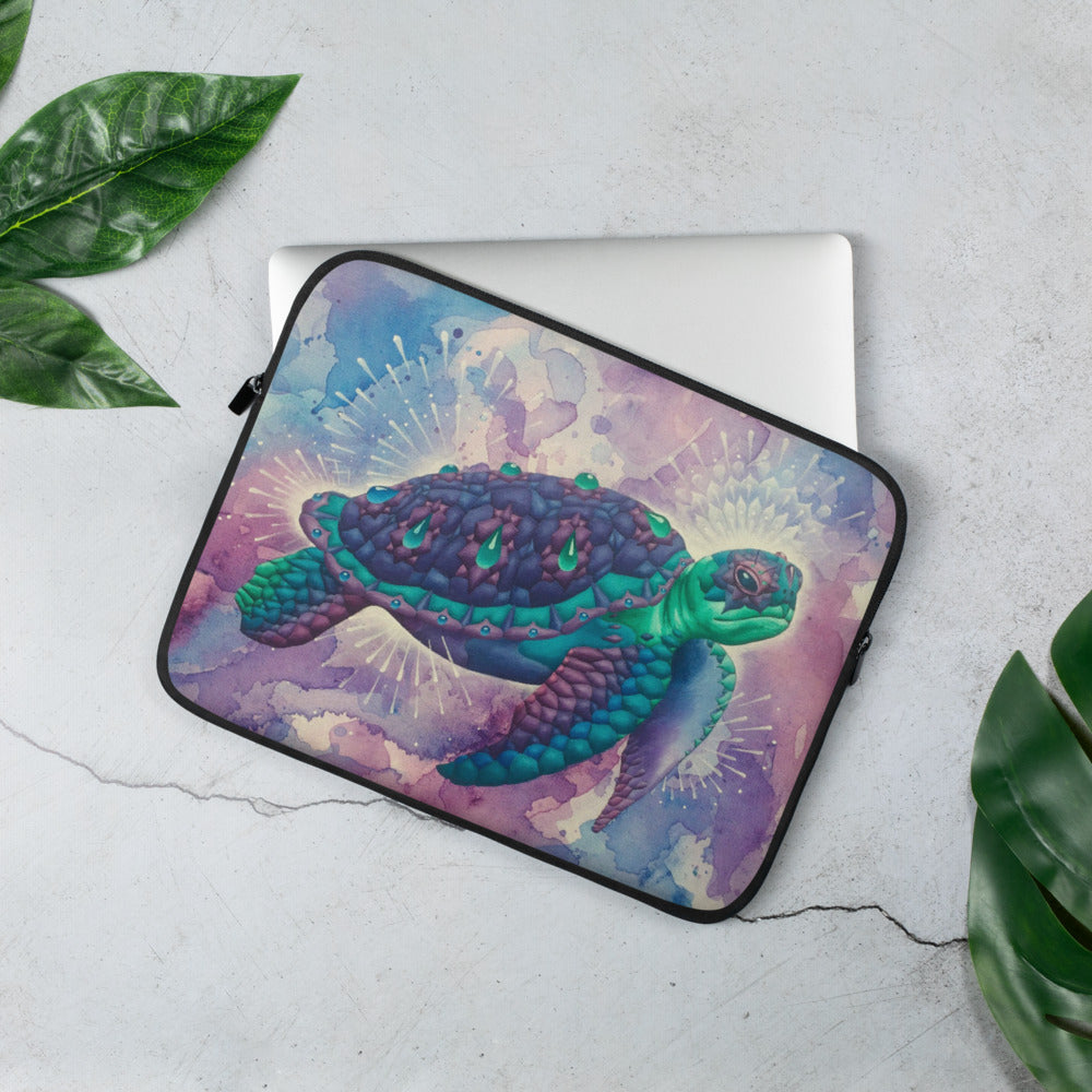 Space Turtle | Laptop Sleeve | Dylan Thomas Brooks