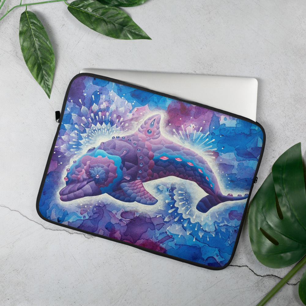 So Long and Thanks For All The Fish | Laptop Sleeve | Dylan Thomas Brooks