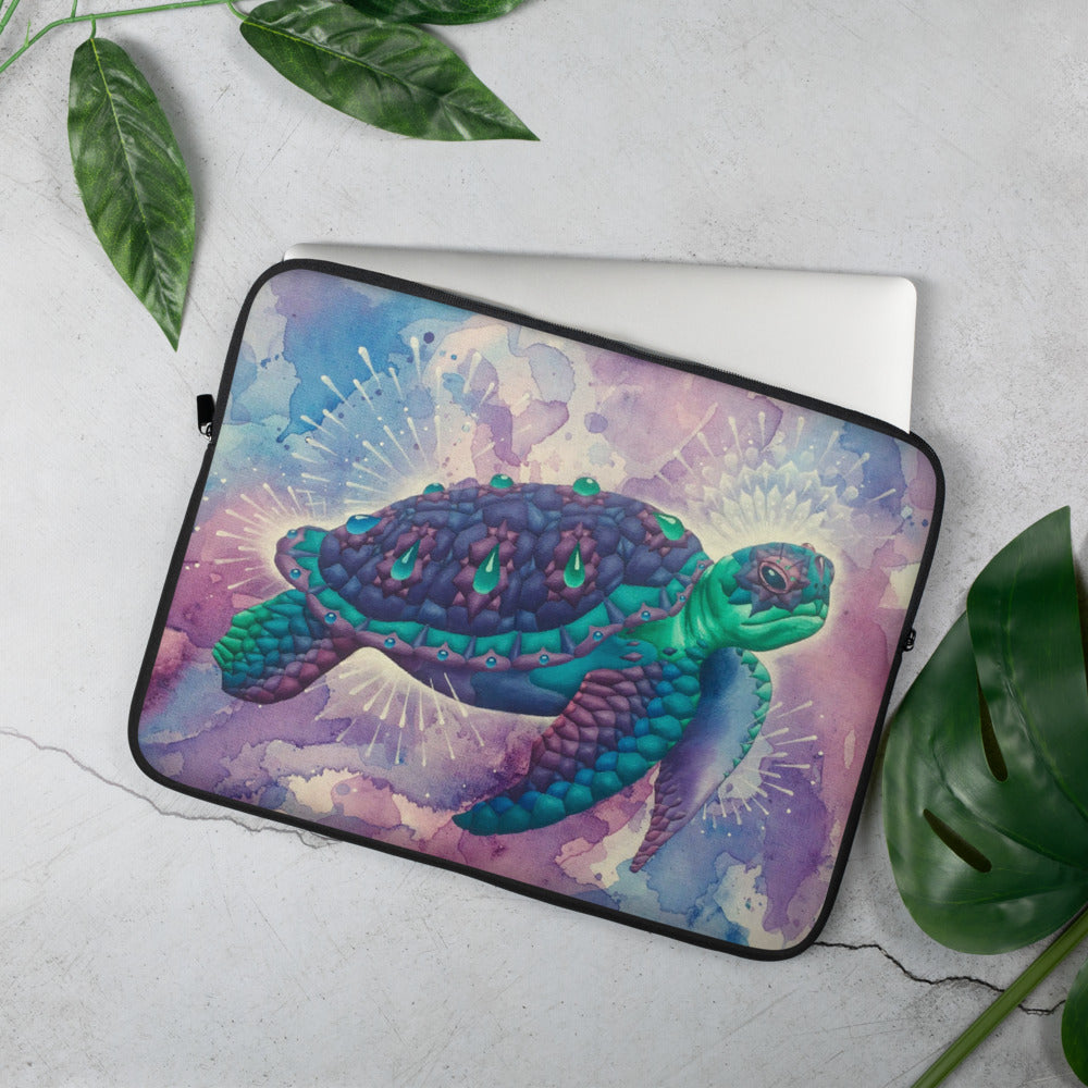 Space Turtle | Laptop Sleeve | Dylan Thomas Brooks