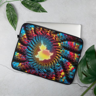 Mandelbrot Buddha | Laptop Sleeve | Makroverset