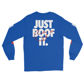 Just Boof It (white print) | Long Sleeve Cotton Shirt | ALGA