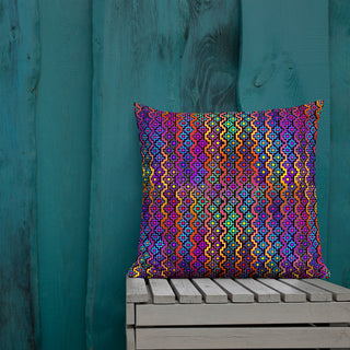 Rainbow Healing | Premium Pillow | Hakan Hisim