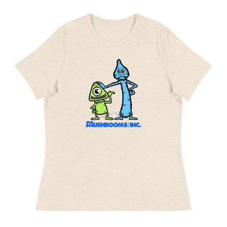 Mushrooms  Inc. | Women's Relaxed T-Shirt | ALGA