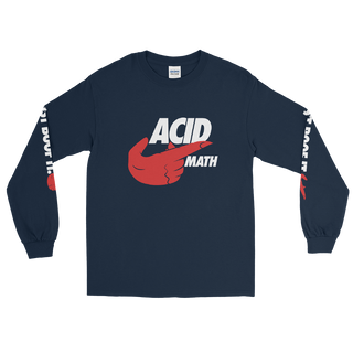 Just Boof It (white print) | Long Sleeve Cotton Shirt | ALGA