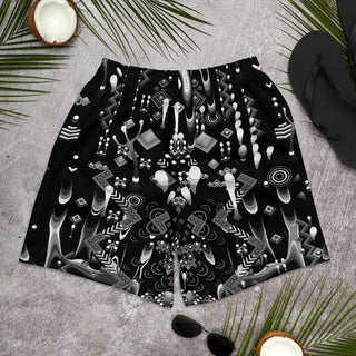 Mystic Move Black | Men's Athletic Long Shorts | TAS Visuals