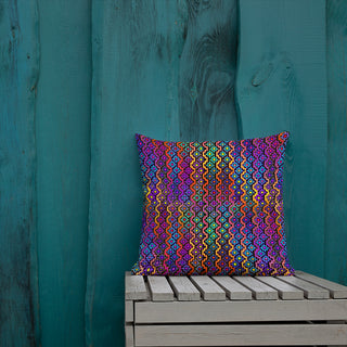 Rainbow Healing | Premium Pillow | Hakan Hisim