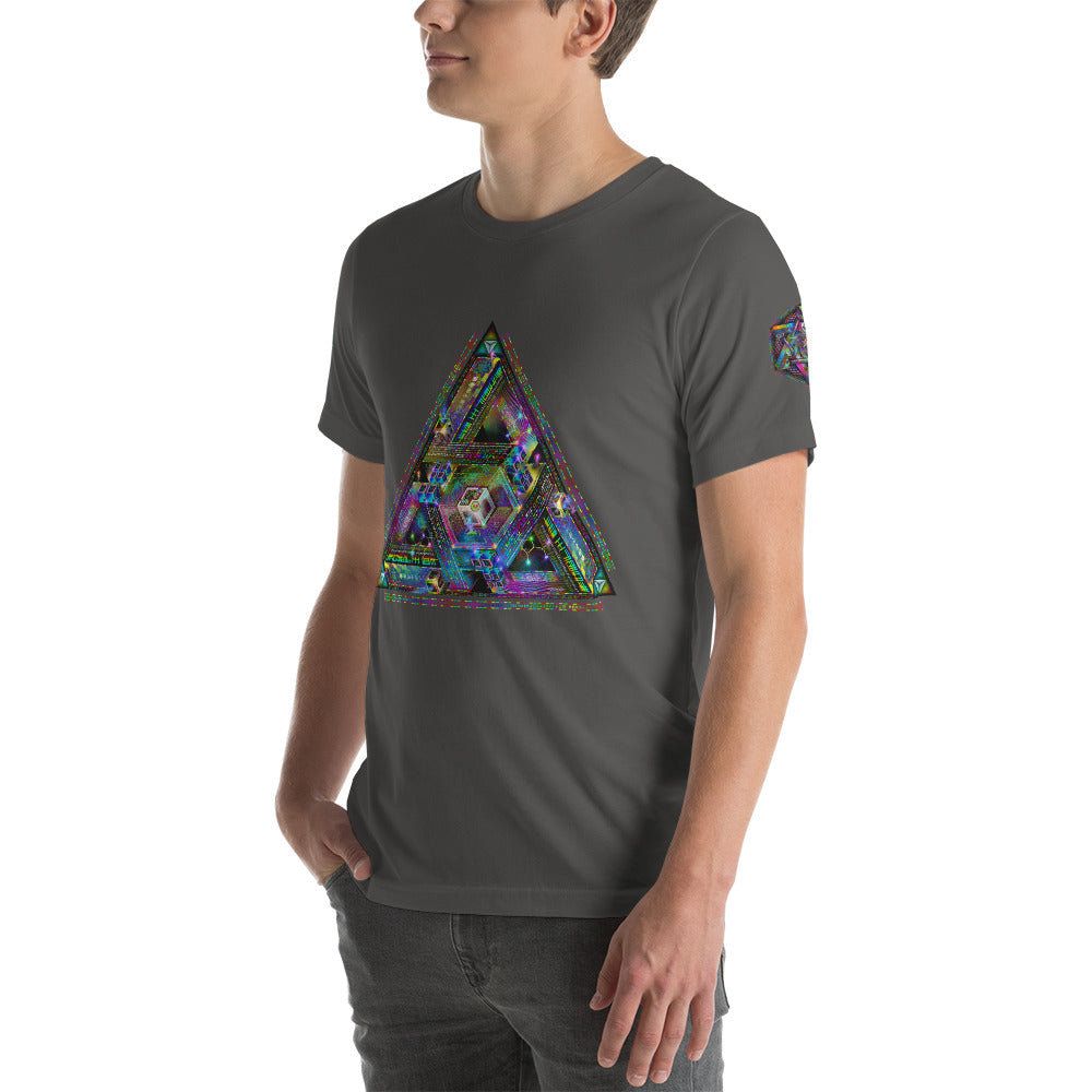 Trinary Transcendence | Short-Sleeve Unisex T-Shirt | Hakan Hisim