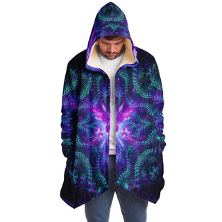 modep-front Psychedelic Microfleece Cloak | Cameron Gray